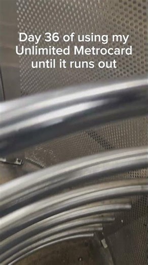 Day 36 of using my Unlimited Metrocard until it runs out (36/60)