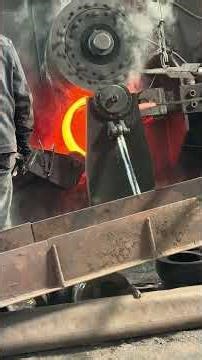 Inside the global forge hub factory Hot Steel Rolling Process #forging #process #machine