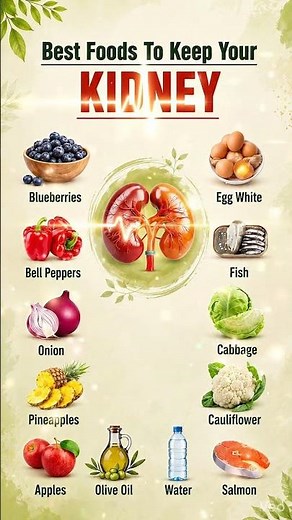 Best Foods For Healthy Kidneys 🩺💧 | Kidney Health Tips