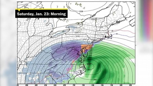 Capital Weather Gang's Angela Fritz has your forecast and snow accumulation predictions as D.C. enters a state of emergency in response to a major storm heading toward the District and the Mid-Atlantic region. | Washington Post