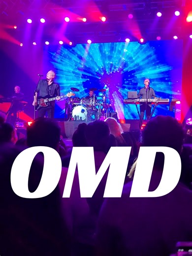 #OMD #OrchestralManoeuvresInTheDark #NewWave #Concert #80s