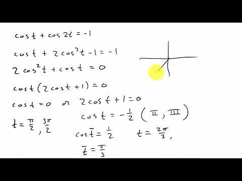 Find Equation of The Tangent Line To The Parametric Curve Example 2