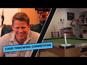 Card Throwing Competition Results | Rick Smith Jr.