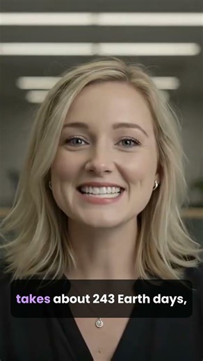 A Day That Lasts Longer Than a Year?! 🤯 #didyouknow #factbyte #sciencefacts #shorts #dailyfacts