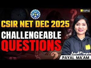 CSIR NET Dec 2025 Challengeable Questions | CSIR NET Dec 2025 Chemical Sciences | Chem Academy