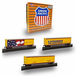 HO Scale Box Car Set - Official Licensed Union Pacific Heritage Fleet - 3 Box Car Set, 1:87 Scale, Made in the USA, 50'6" Box Cars - Etsy