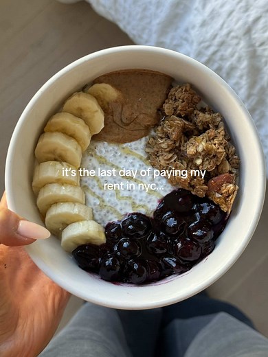 Lemon Chia Pudding with Blueberry Jam Recipe
