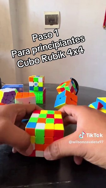 Guía para Armar el Cubo Rubik 4x4 para Principiantes