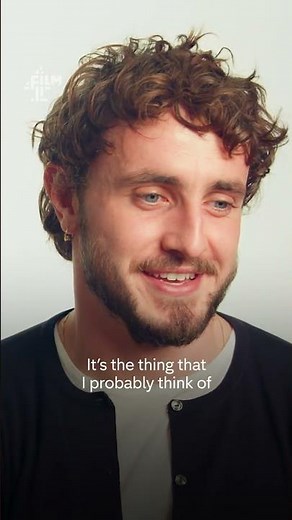 Paul Mescal on his love for acting. #Film #AllOfUsStrangers