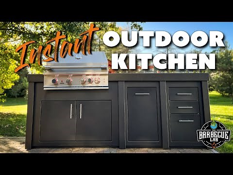Instant Outdoor Kitchen: Unbelievably Easy Solution For Your Dream Backyard