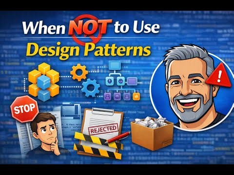 When NOT to Use Design Patterns (25 Years Experience) - Senior Dev Mistakes