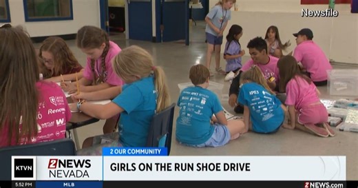 'Girls on the Run' is asking neighbors to donate shoes to local kids