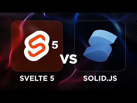 We built 2 apps: Svelte 5 vs Solid.js — here’s the shocking winner!