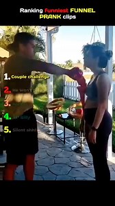Ranking funniest FUNNEL PRANK clips #trending #top5 #shorts #funny | Epic Fail Funnies