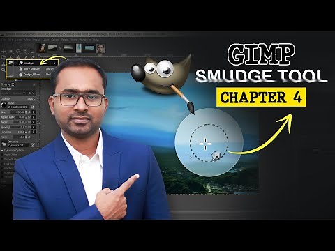 How to Use the Smudge Tool in GIMP? | GIMP Tutorial