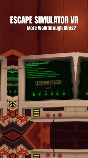 Escape Simulator SPY DTC - more Walkthrough Hints on #MetaQuest