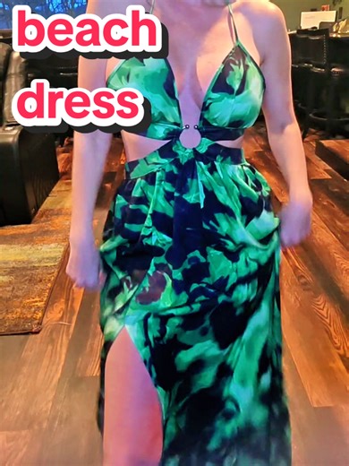 Slip into our stunning beach cutout dress for instant vacation vibes. This piece is the ultimate summer outfit, perfect for soaking up the sun or strolling along the shore. Ready to make waves? 🌊 #VacationVibes #SummerStyle #BeachOutfit #CutoutDress #resortwear