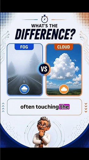 Fog vs Cloud ☁️ What's the Difference? (Explained in 60 Seconds)