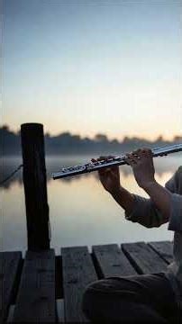 Anxiety Relief Bamboo Flute by Gentle Waterfall Noise