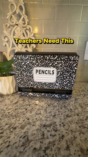 This classroom pencil dispenser keeps pencils organized, easy to grab, and adds a fun touch to any teacher desk. If you’re shopping for back-to-school classroom supplies, this one’s worth picking up. #TeacherTok #BackToSchool #ClassroomSetup #TeacherFinds #tiktokshop @SesionafimHome