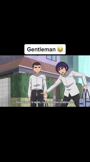 Anime gentleman 😂. #animeedit #anime #amv #amvedit #gentleman #animemoment