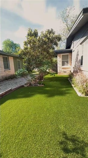 Artificial turf install with Waterloo Turf #artificialgrass