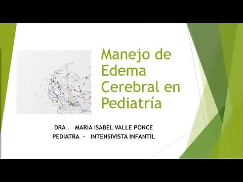 Manejo de edema cerebral en pediatria