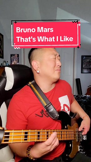 turning a synth bass line into regular bass line #bass #bassline #bassist #bassplayer #bassvideo #basscover #bassguitar #synthbass #brunomars #thatswhatilike @Bruno Mars