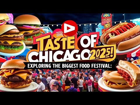 World’s Biggest Food Festival: Exploring The Taste of Chicago 2025 🍔🌭🍕