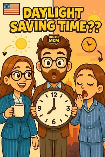 “Time change? Daylight Saving Time explained” I English M&M