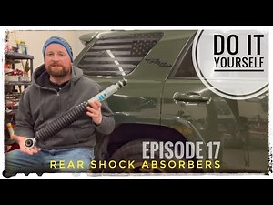 Toyota 4Runner • FREE Maintenance Tech Tips - REAR SHOCK ABSORBERS replace EPISODE 17