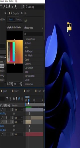 How to Freeze a Layer in After Effects | Easy Freeze Frame Tutorial