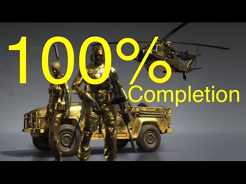 MGSV: Phantom Pain - 100% Complete Checklist (Metal Gear Solid 5)
