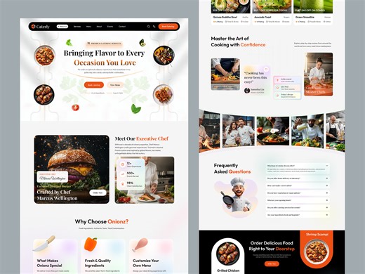 Food Delivery Website Design