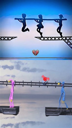 1000 IQ Team Work CHALLENGE Poppy Playtime #gmod #sfm