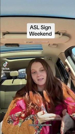 Learn How To Sign "Weekend" in ASL for Beginners | American Sign Language #shorts