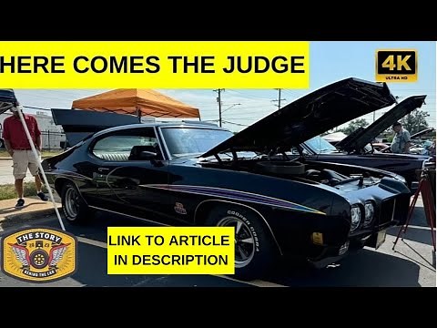 1970 Pontiac GTO Judge | 1 of 290 Straight Black Ram Air Classics | 400 C.I. 366HP Muscle Icon