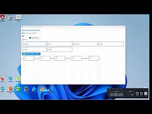 flet python aplicación para importar csv/excel a una base de datos mysql
