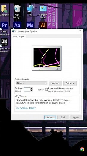 Windows Ekran Koruyucu Özelliği