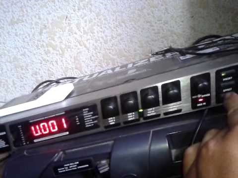 video como configurar procesador de voz behringer virtualizer pro facilisimooo