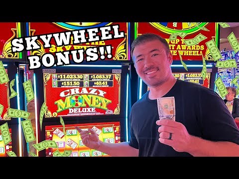 Winning on Crazy Money Deluxe! 💰🎡 Sky Wheel Money Catch Bonus!