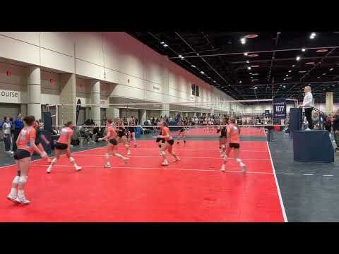 Ava Crawford 2028 Setter #14 Sunshine Classic Day Three Gold Finals