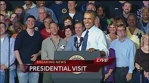 President Obama does a little football 'trash talking' about the Chiefs