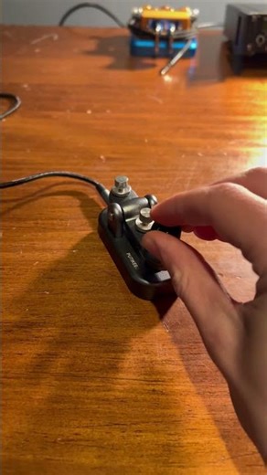 New straight key for Morse code #hamradio #morsecode