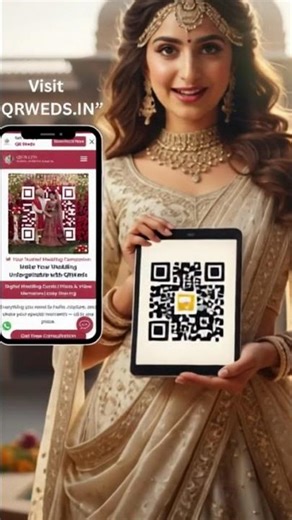 QR WEDS one stop solution for all wedding services .