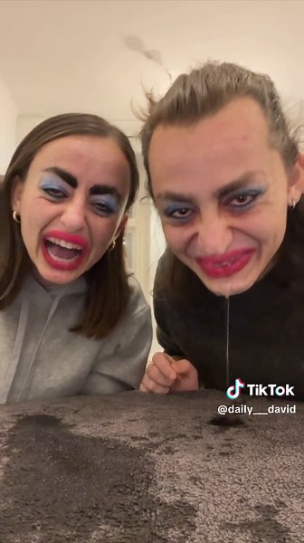 We tried so hard not to laugh 🫠 . #trynottolaugh #filterchallenge #fun #friends #viral #foryou