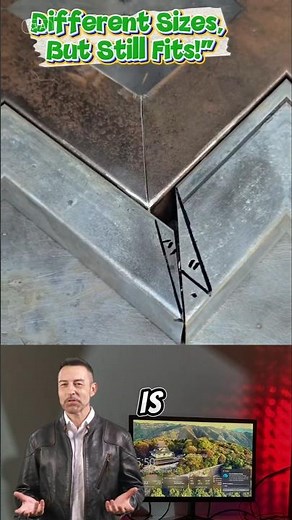 How to Connect Angle Iron of Different Sizes but Still Precisely
