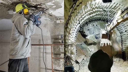 Amazing Large Scale Work Captured in Action