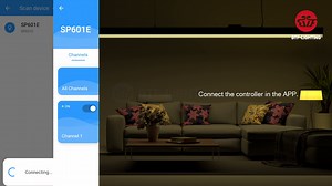 BTF-LIGHTING SP601E Bluetooth LED Strip Light Controller App & Remote Control Guide