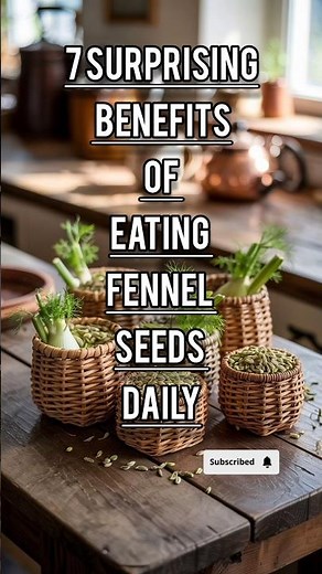 7 surprising benefits of eating fennel seeds daily #healthtrends #healthy #shorts #health #facts
